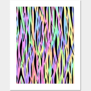 TRIPPY Tiger Stripes Posters and Art